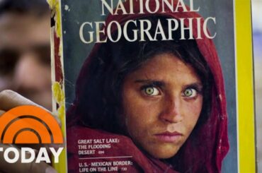 'Afghan Girl' From 1985 National Geographic Cover Takes Refuge in Italy