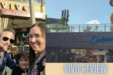 VIVO ITALIAN KITCHEN REVIEW AT UNIVERSAL CITY WALK! HOW BUSY IS THE PARK ON THANKSGIVING DAY???