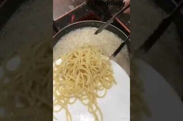 UNIQUE SPAGHETTI || Italian food #shorts