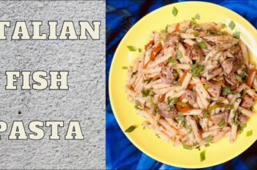 Italian Fish Pasta Recipe in Urdu | Hindi
