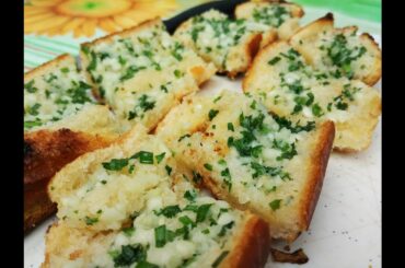 garlic bread recipe | Real italian garlic bread recipe in 20 mints