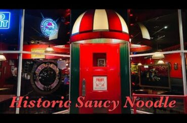 We Finally Stopped at the Saucy Noodle in Bonnie Brae for Dinner