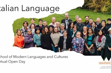 Italian Language - School of Modern Languages and Cultures - University of Warwick