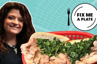 Alex Guarnaschelli Tries the Famous Roast Pork Sandwich from DiNic's | Fix Me a Plate | Food Network