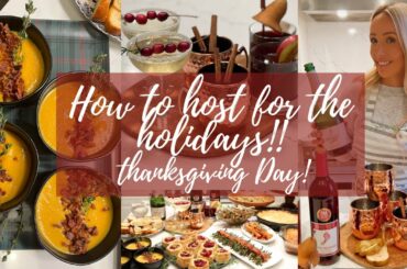 LET'S COOK THANKSGIVING TOGETHER  + BEST WINE COCKTAILS + EASY RECIPES + ALL THE THINGS // PART 2