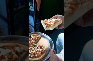 Eating Pizza | Bangladeshi Street Food