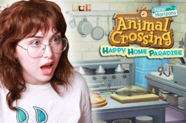 Still can't believe you can make a RESTAURANT in ANIMAL CROSSING