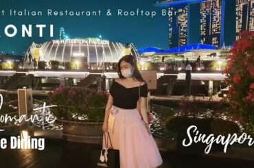 (2021) Monti - Best Italian Restaurant & Rooftop Bar | Sea View & Romantic Fine Dining in Singapore