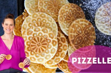 PIZZELLES: A stunning and easy Italian pizzelles recipe!