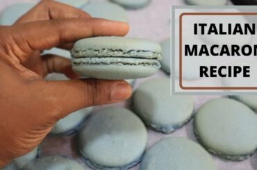 Italian Macaron Recipe