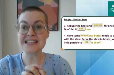 Vocabulary Live: cooking