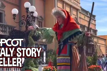 EPCOT Festival of the Holidays - Italy Story Teller