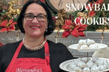 Italian Snowball Cookies|  Russian Tea Cookies |  Mexican Wedding Cookies | Melt away.