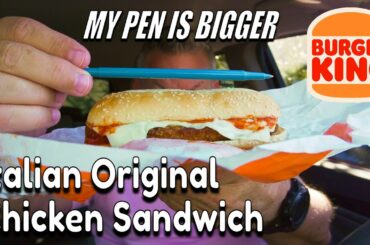 Burger King Italian Original Chicken Sandwich