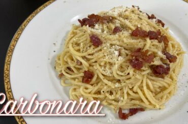 Easy Italian Style Carbonara/chefnursejheng recipes