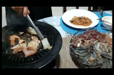 SANGYEOPSAL FOR LUNCH AND ITALIAN INSPIRED PASTA|HAPPY TUMMY|ASMR|Shie Felices