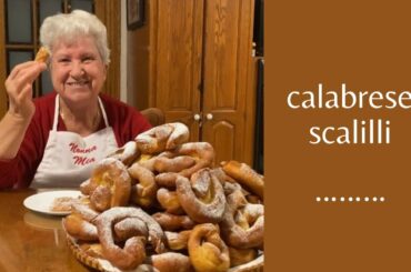 Scalille  (Sweet Fried Dough) Southern Italian Christmas Treats (e98)