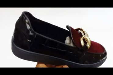 Black Wine Delima Velour Italian Leather Slip-On Sneakers