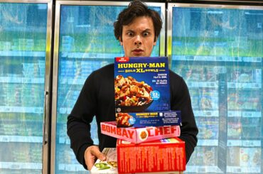 LIVING ON FROZEN FOODS FOR 24 HOURS (Taste Test)