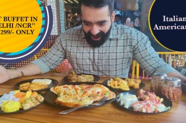 BEST BUFFET IN DELHI NCR AT 299/- ONLY | UNLIMITED PIZZA | UNCLE JOHNS PIZZA| VAISHALI | GHAZIABAD