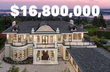 Tour this stunning $16,800,000 residence in West Vancouver