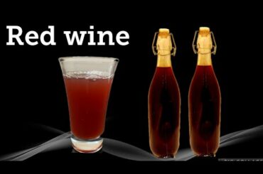 How to make wine at home | authentic red wine| Red wine | plum wine | Christmas special wine 2021