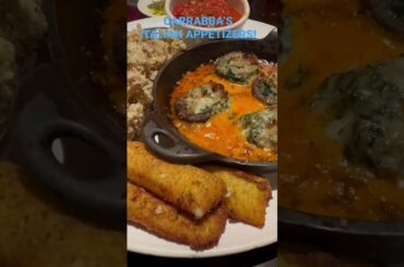 PERFECT APPETIZER COMBINATION! #shorts  #carrabbas #italianfood