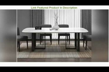 Marble Dining Table Modern Minimalist Small Apartment Dining Table Italian Light Luxury Black Dinin