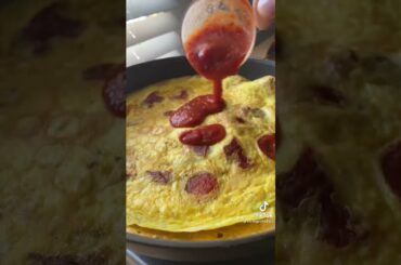 1 min TIKTOK COOKING ASMR Fried PIZZA @ultrafast recipe for healthy eating #shorts