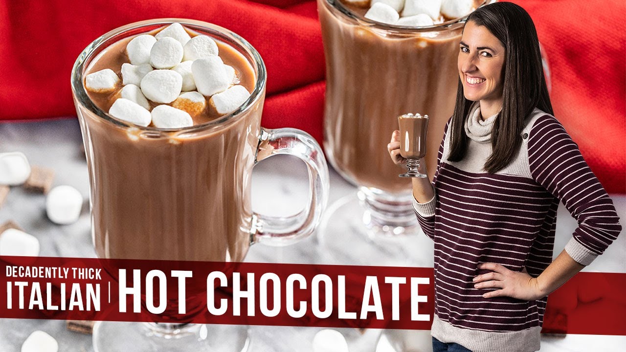 Decadently Thick Italian Hot Chocolate Decadently Thick Italian Hot Chocolate