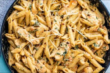 Creamy Chicken pasta | Creamy Chicken Pasta recipe | Pasta Recipes | Italian Food