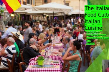 The Italian Food Culture Final