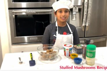 Yummy Italian Vegetarian Appetizer - Stuffed Mushrooms Recipe