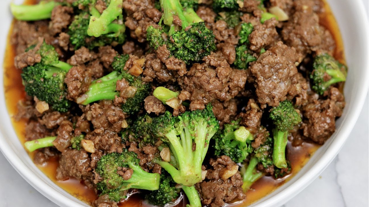 EASY GROUND BEEF WITH BROCCOLI | HOW TO COOK BEEF WITH BROCCOLI EASY GROUND BEEF WITH BROCCOLI | HOW TO COOK BEEF WITH BROCCOLI