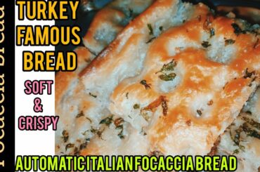 Italian focaccia bread.. turkey famous bread recipe by Javeria kitchan