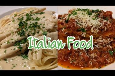Italian Food for Lunch