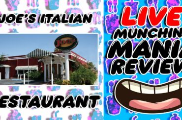 Joe’s Italian Restaurant | Moreno Valley | Southern California