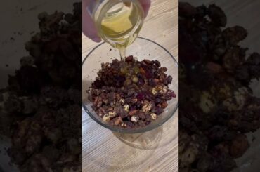 Traditional Italian Christmas spicy bread Panpepato #panforte #christmasbaking