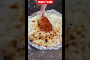 Street Food-Pizza Naan #shorts #streetfood