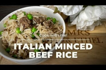 Cook Italian Minced Beef Brown Rice this way and the results will shock you amazingly ||The Assibeys