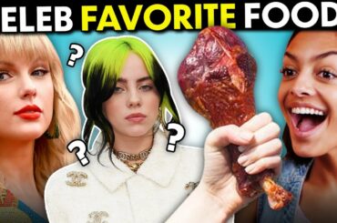 Guess The Celebrity's Favorite Holiday Food (Taylor Swift, Mr Beast, Lil Nas X)