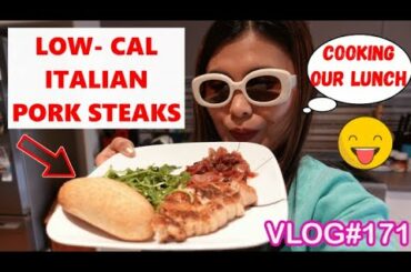 HOW TO COOK LOW CALORIE ITALIAN PORK STEAKS WITH ONION AND RAISINS BY DINNERLY #InDaynaMo