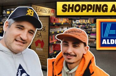 Italian SHOPPING at ALDI for the First Time