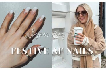 FESTIVE NAILS & ITALIAN FOOD WITH TASHA | VLOGMAS DAY 2