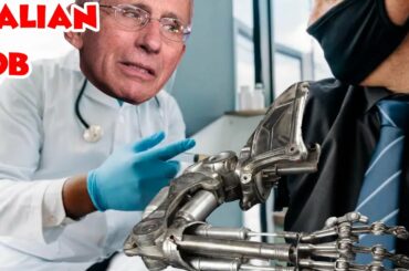 Italian Man Wears Fake Arm in Attempt to Avoid Coof Jab