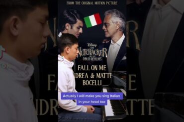Can You Sing Italian? Play By Ear Fall On Me Andrea Bocelli
