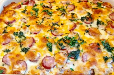 A simple Baked cappelletti prosciutto crudo recipe #italian