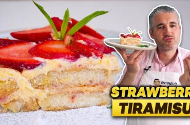 How to Make STRAWBERRY TIRAMISU Like an Italian
