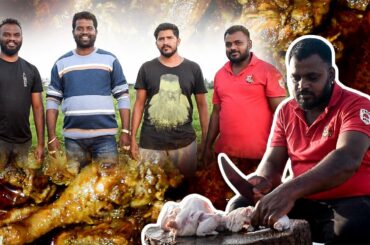 Chicken Ghee Roast | Simple Method | Easy Chicken Ghee Roast | Akshay Food Factory | Village Cooking