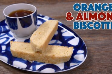 Biscotti with Almonds and Orange Zest  Recipe - Glen And Friends Cooking